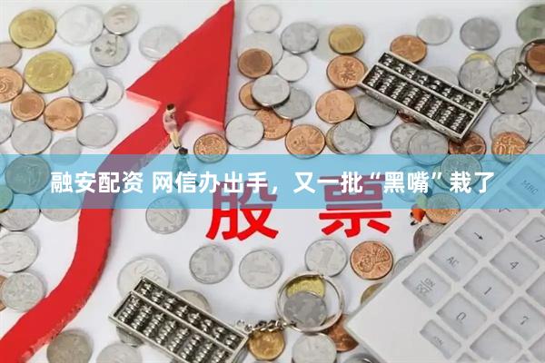 融安配资 网信办出手，又一批“黑嘴”栽了