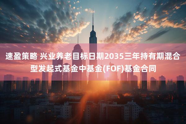 速盈策略 兴业养老目标日期2035三年持有期混合型发起式基金中基金(FOF)基金合同